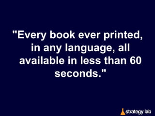 “To be the number one
athletic company in the
world.”

 