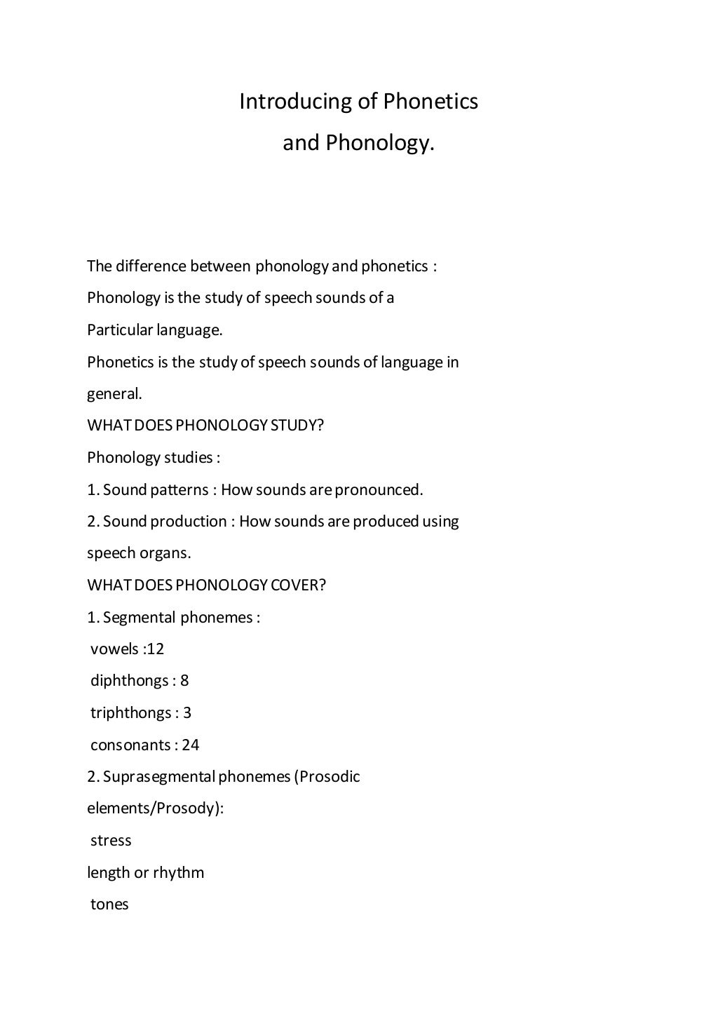 The Difference Between Phonology And Phonetics