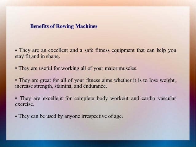 increase cardio how stamina to The of Rowing and Benefits Different Machines Treadmills