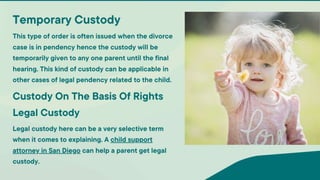 The Different Types of Child Custody in California. | PPTX