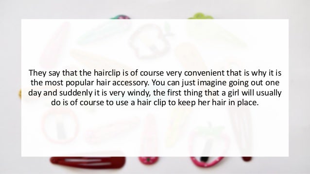 The Different Types Of Hair Clips
