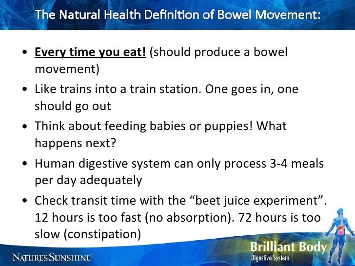 The Digestive System