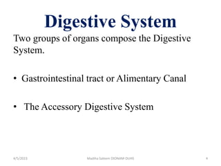 Compose Tract The Digestive System.anatomy and physiology pdf | PDF