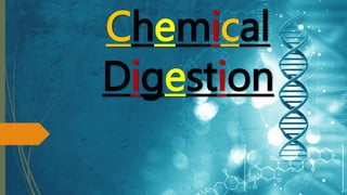 Chemical
Digestion
 