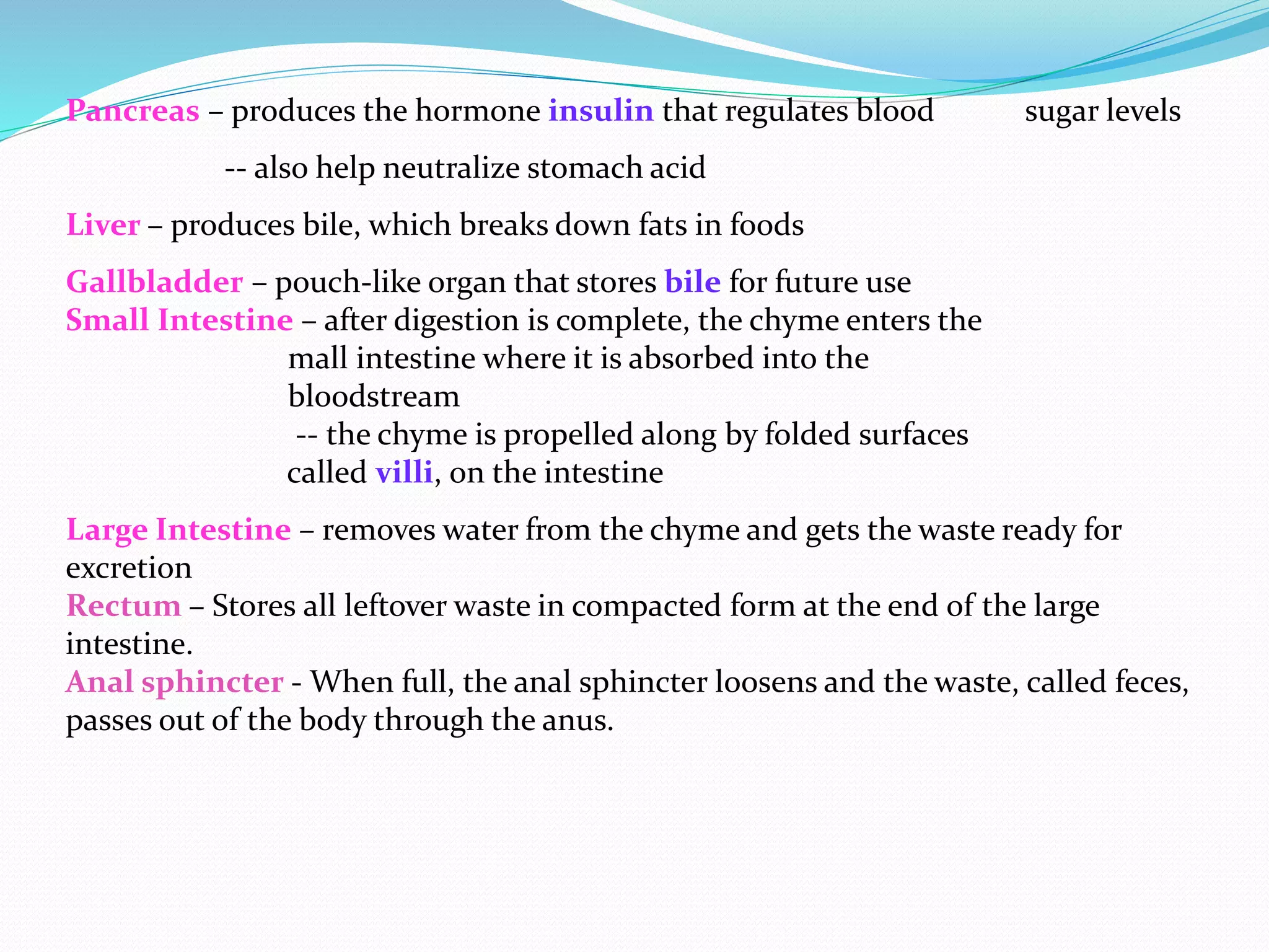 The digestive system intro | PPT
