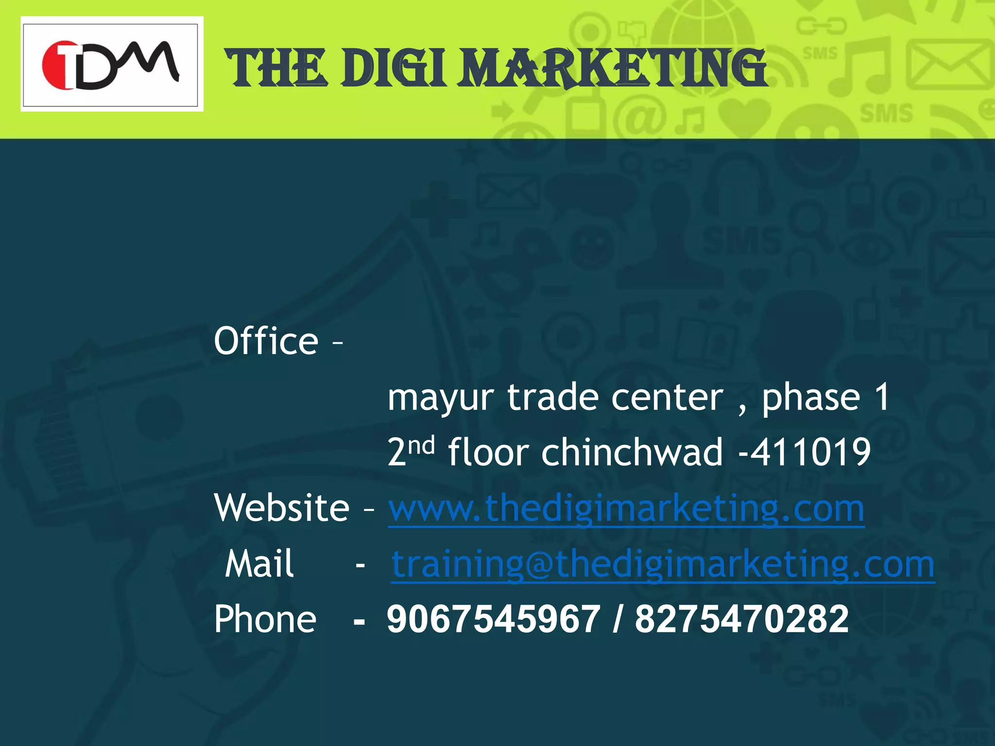 The digi marketing | PPT