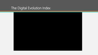 The Digital Evolution Index
 