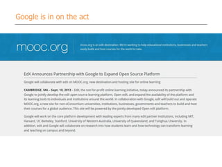 Google is in on the act

 