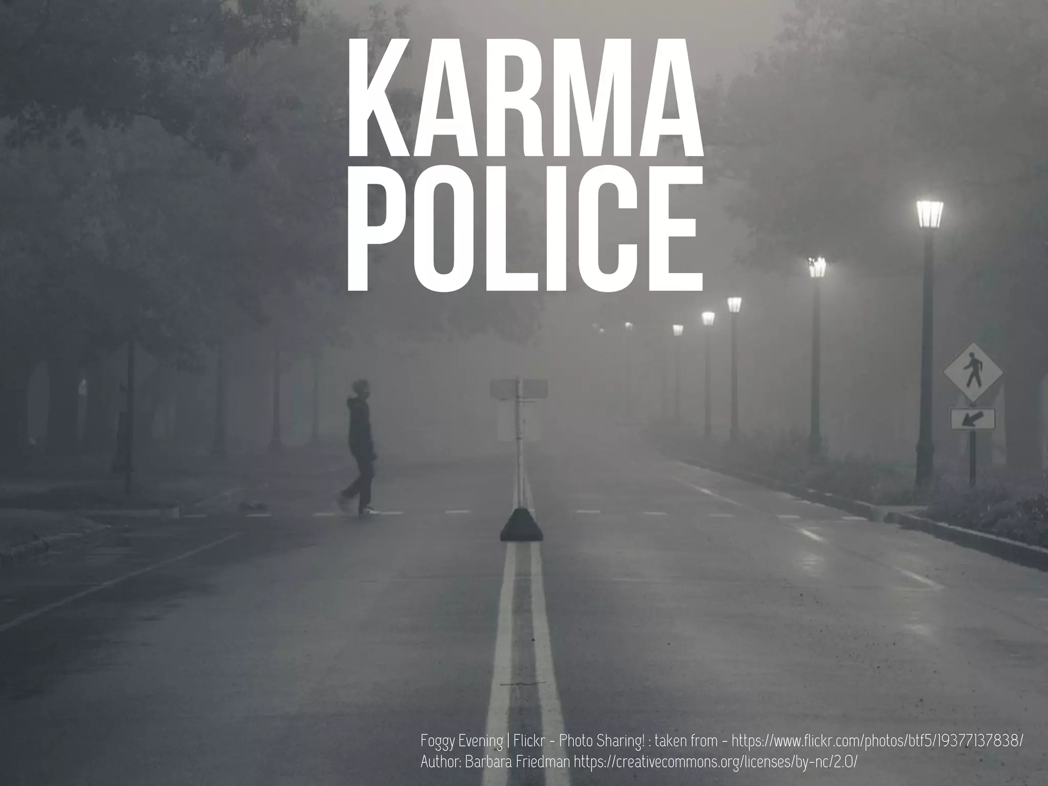 Foggy Evening | Flickr - Photo Sharing! : taken from - https://www.flickr.com/photos/btf5/19377137838/
Author: Barbara Friedman https://creativecommons.org/licenses/by-nc/2.0/
 