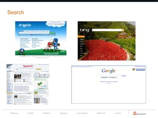 Search




 Bellevue   Seattle   Portland   Spokane   Los Angeles   Baltimore   London
 