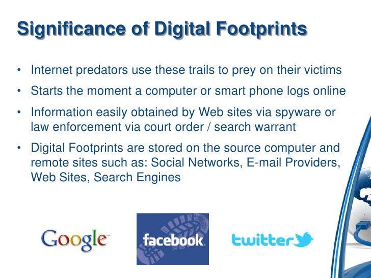 The Digital Footprint An Understanding of What It Means for Kids and…