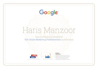 Haris Manzoor
24/03/2017
 