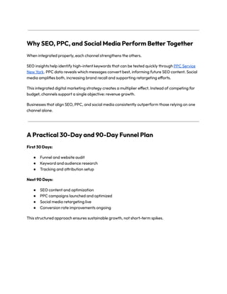 The Digital Marketing Funnel: How SEO, PPC & Social Media Turn Clicks ...