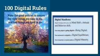 100 Digital Rules
●
 