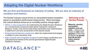 Adopting the Digital Nuclear Workforce
The Nuclear Industry culture thrives on camaraderie-based competition
based on quan...
