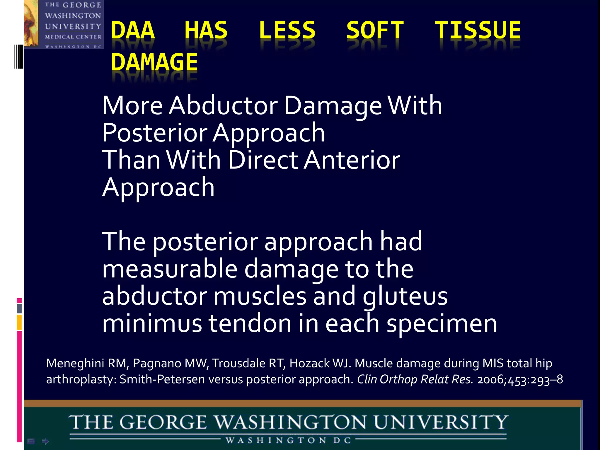 The Direct Anterior Hip Replacement | PPTX