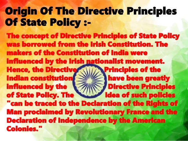 directive principles of state policy The directive principles of state policy are the guidelines or principles given to the federal institutes governing the state of india, which must be kept in mind. directive principles of state policy The directive principles of state policy are the guidelines or principles given to the federal institutes governing the state of india, which must be kept in mind.