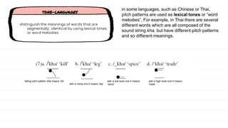 Language Is Discrete The discrete nature of language | PPTX