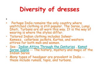 The diversity of india | PPTX