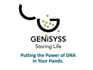 `
Putting the Power of DNA
in Your Hands.
 