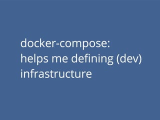 The Docker development template for PHP