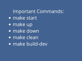 The Docker development template for PHP
