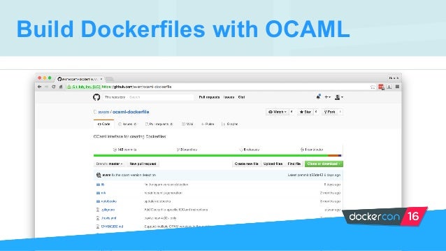 The Dockerfile Explosion and the Need for Higher Level 