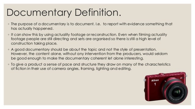 The Documentary Genre pptx
