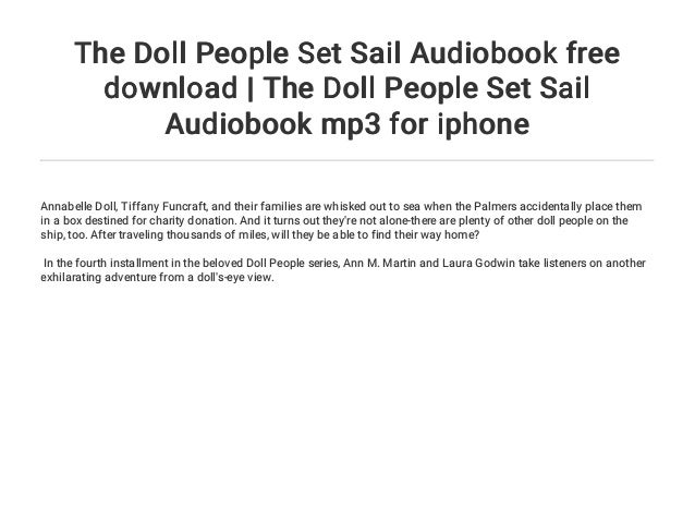 the doll people set sail