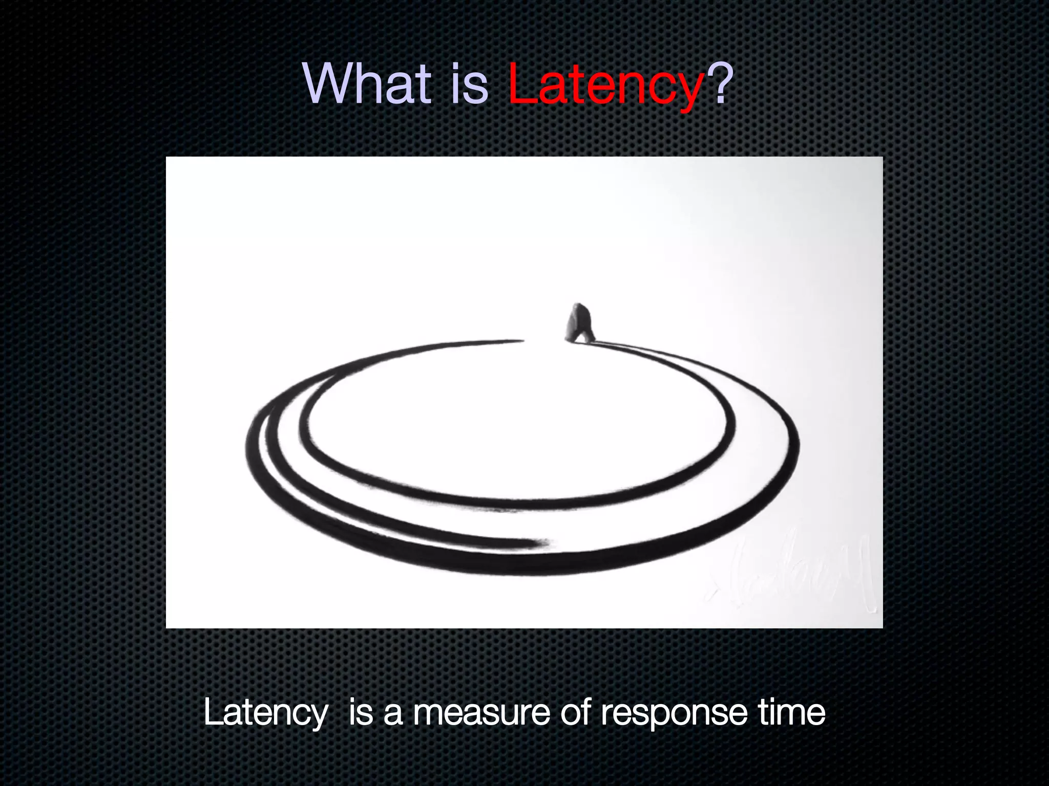 What is Latency?
 