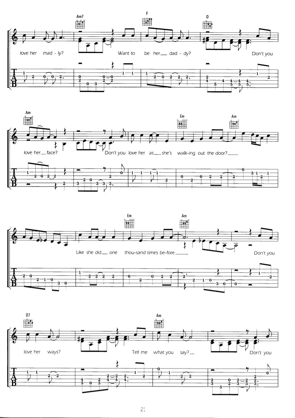 The Doors Supertab For Guitar Music Sheet