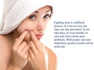 Image showcasing The Do’s and Don’ts of Acne Prevention | PPT