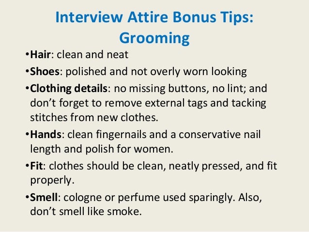 the dos and donts of interview attire dos and donts for an interview
