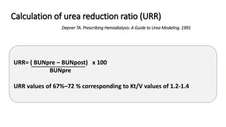 Upr Calculation The Dose of Renal Replacement Therapy.pptx
