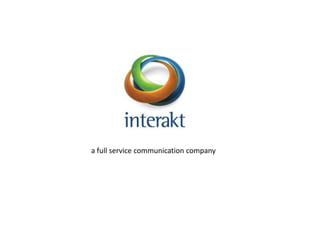 a full service communication company
 