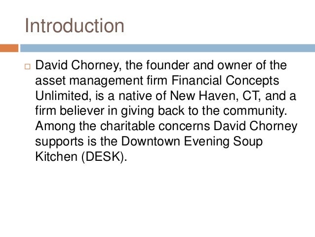 The Downtown Evening Soup Kitchen