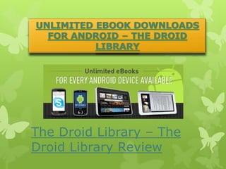 The Droid Library – The
Droid Library Review
 