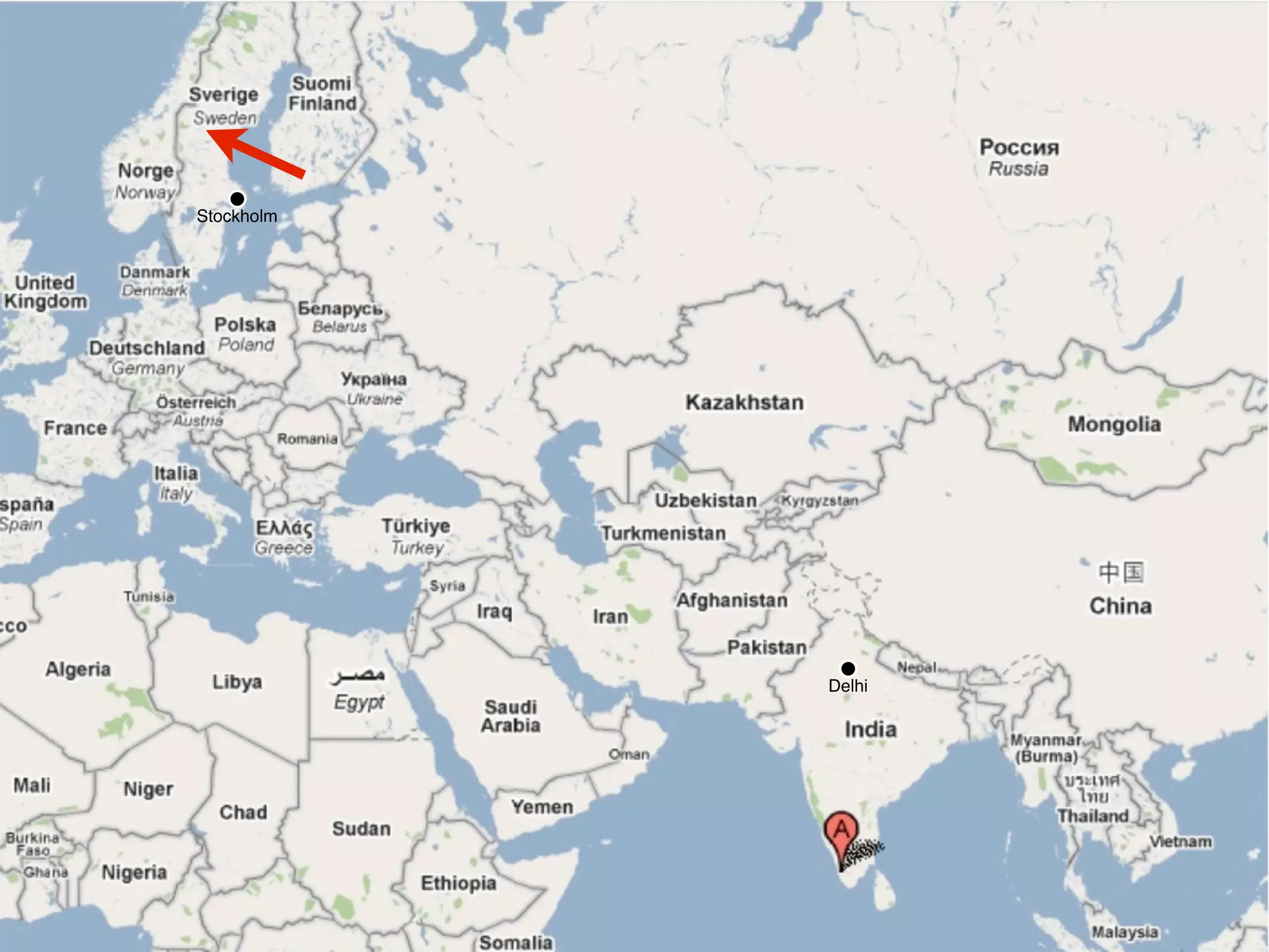 Stockholm




            Delhi
 