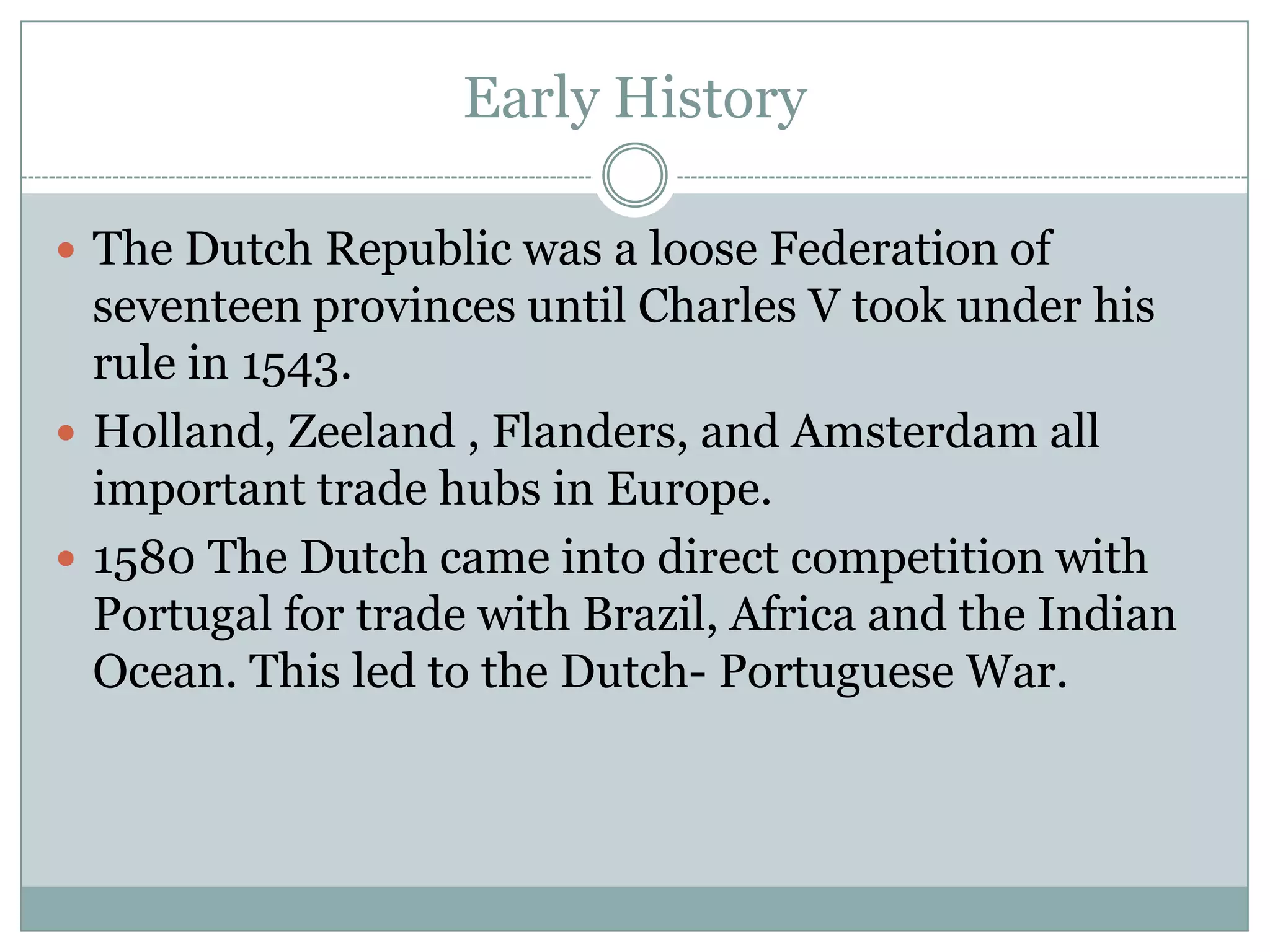 The Dutch | PPTX