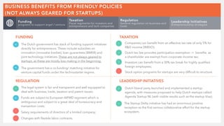 The Dutch ecosystem - introduction & overview | PDF