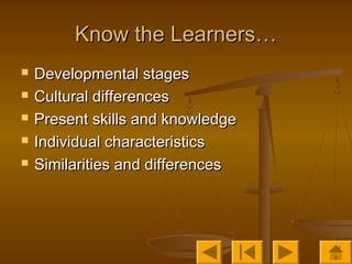The dynamic instructional design model | PPT