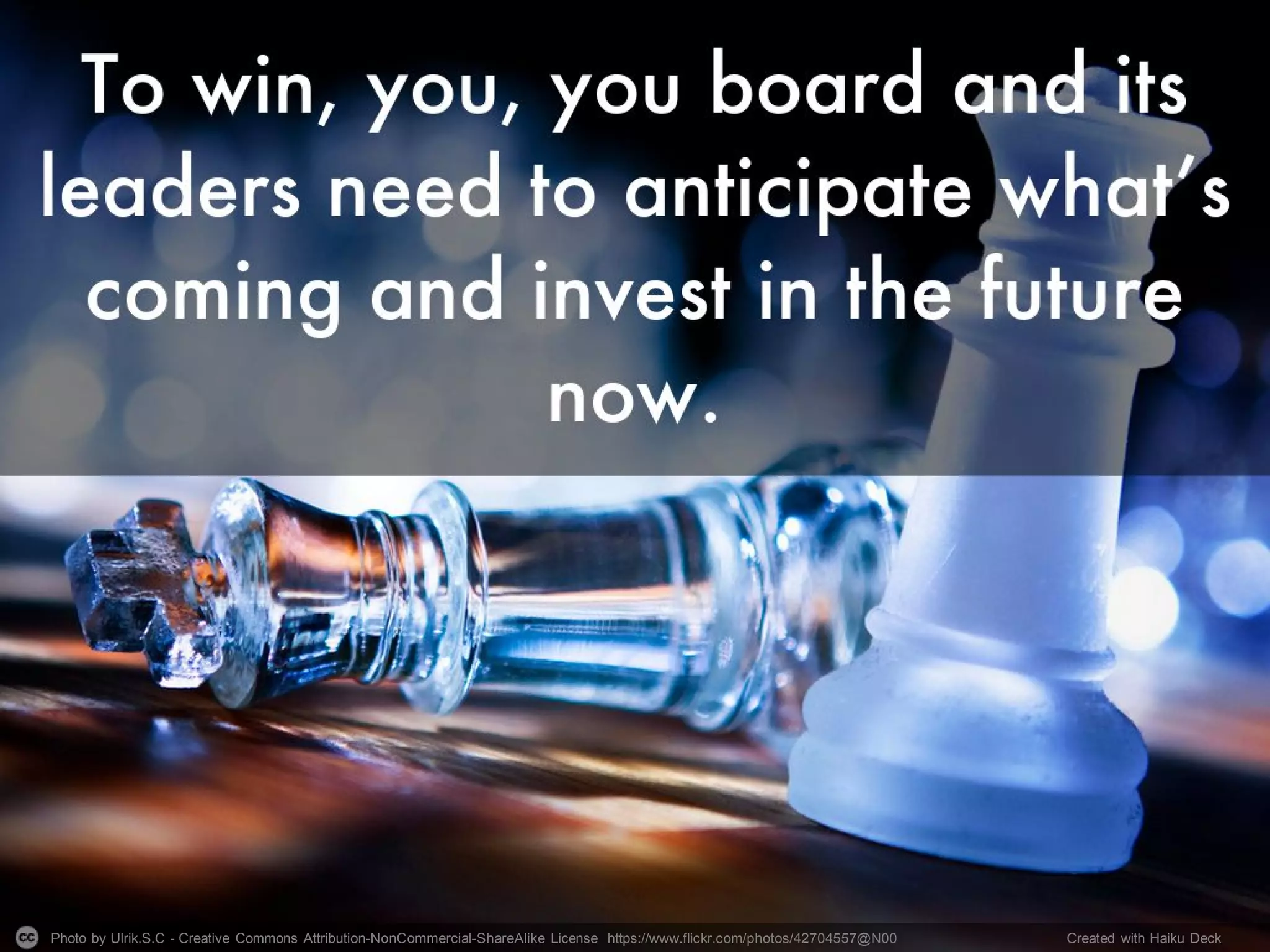 Photo by Ulrik.S.C - Creative Commons Attribution-NonCommercial-ShareAlike License https://www.flickr.com/photos/42704557@N00 Created with Haiku Deck
 