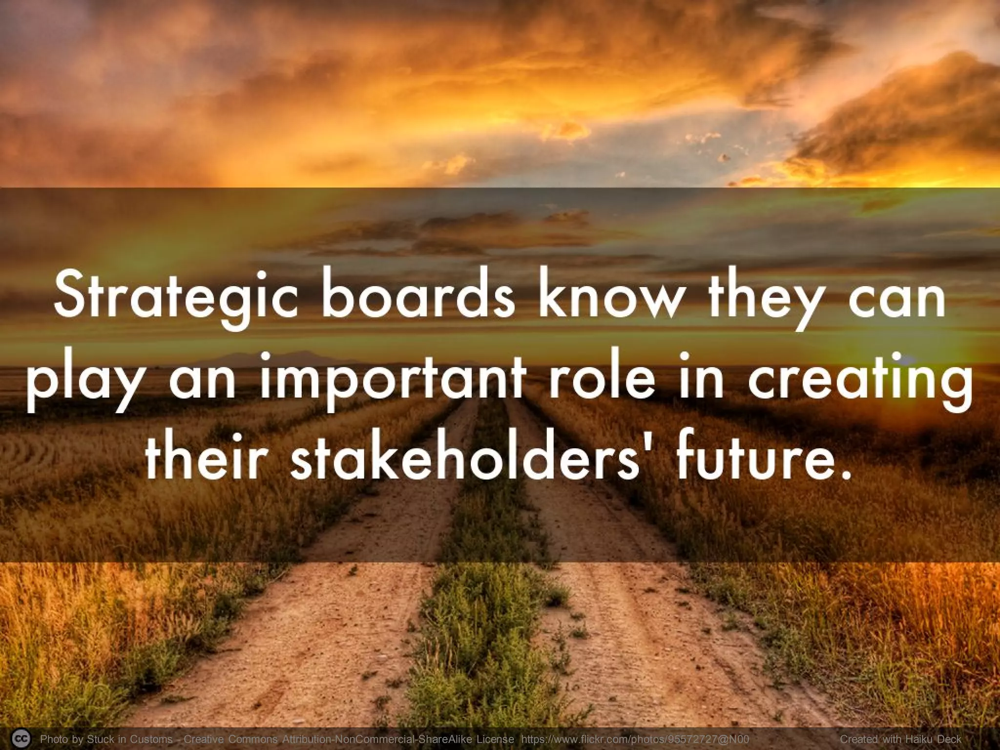 Photo by Stuck in Customs - Creative Commons Attribution-NonCommercial-ShareAlike License https://www.flickr.com/photos/95572727@N00 Created with Haiku Deck
 