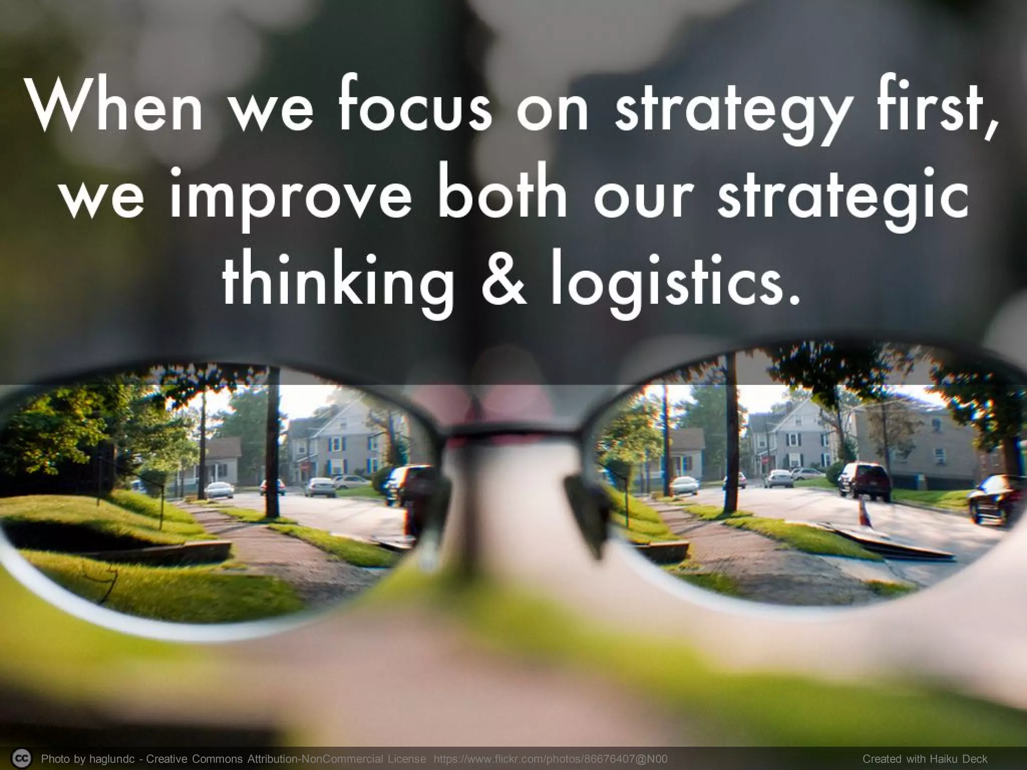 Photo by haglundc - Creative Commons Attribution-NonCommercial License https://www.flickr.com/photos/86676407@N00 Created with Haiku Deck
 