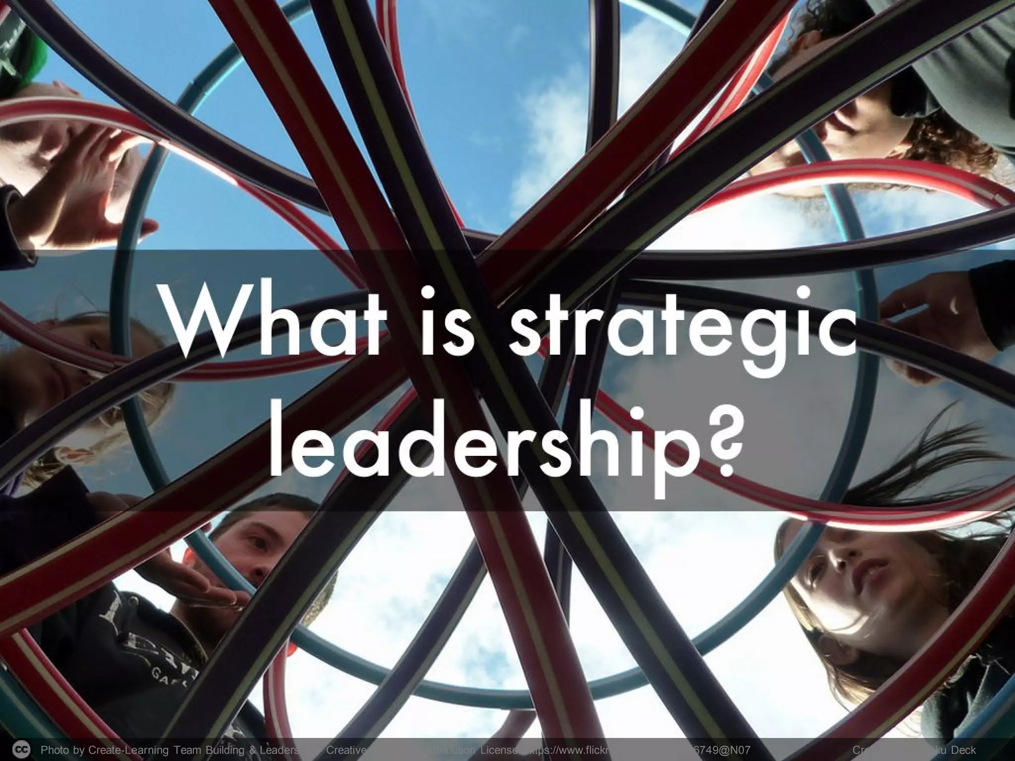 Photo by Create-Learning Team Building & Leadership - Creative Commons Attribution License https://www.flickr.com/photos/8646749@N07 Created with Haiku Deck
 