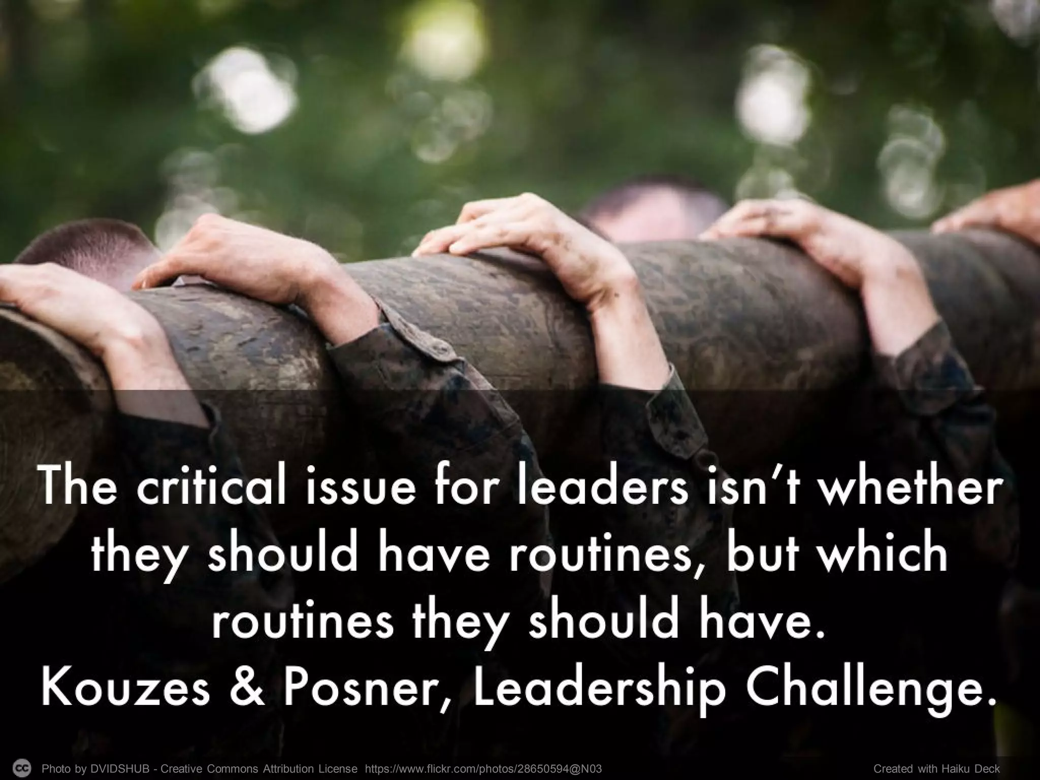 Photo by DVIDSHUB - Creative Commons Attribution License https://www.flickr.com/photos/28650594@N03 Created with Haiku Deck
 