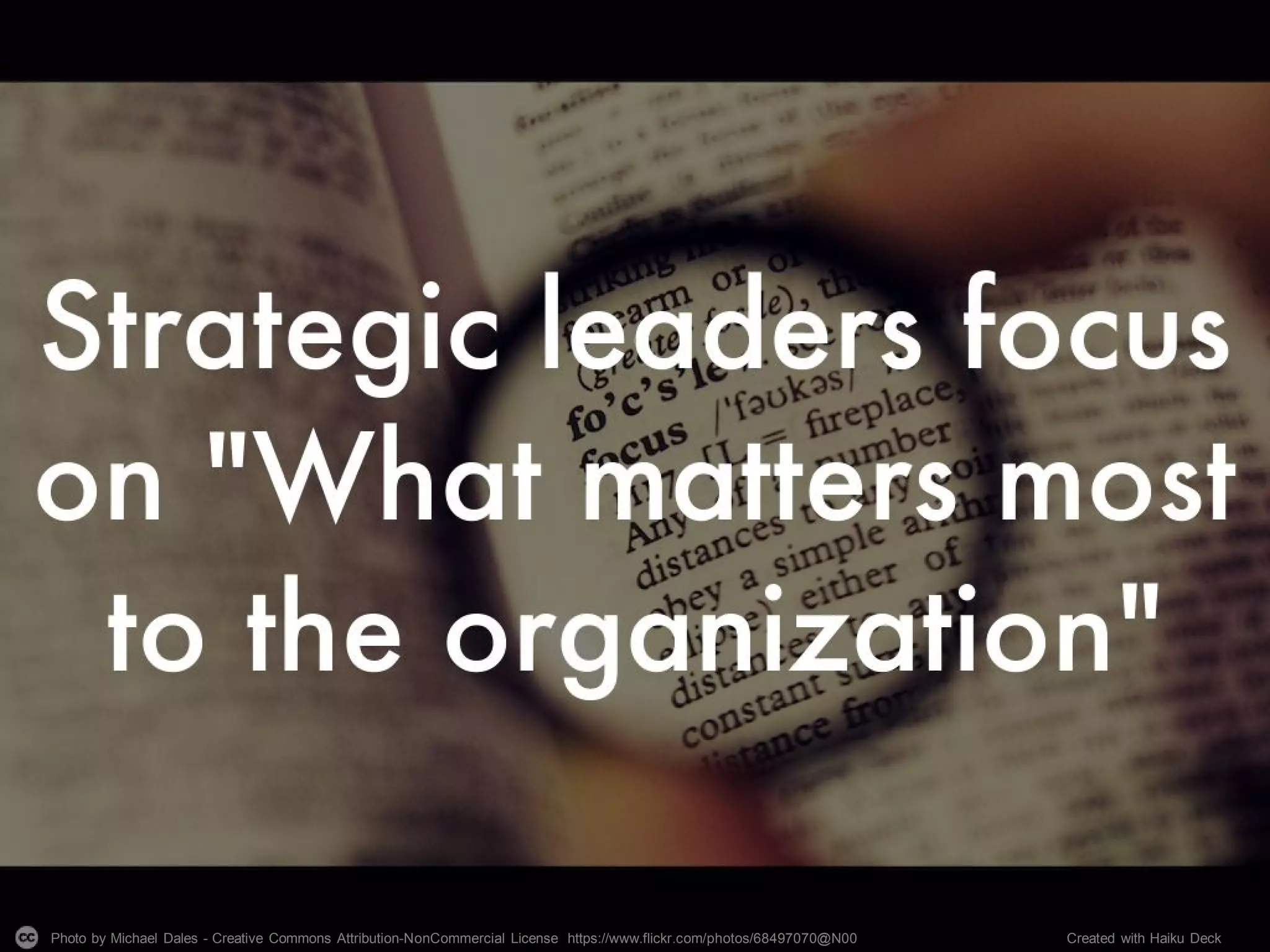 Photo by Michael Dales - Creative Commons Attribution-NonCommercial License https://www.flickr.com/photos/68497070@N00 Created with Haiku Deck
 