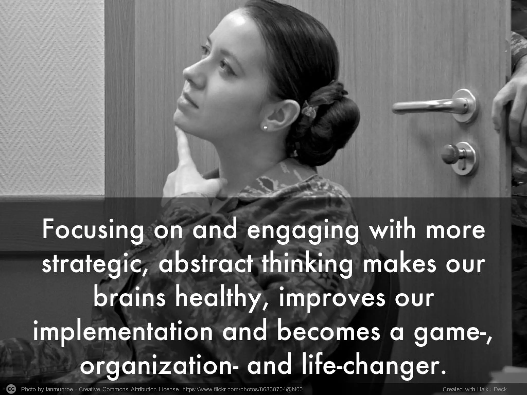 Photo by ianmunroe - Creative Commons Attribution License https://www.flickr.com/photos/86838704@N00 Created with Haiku Deck
 