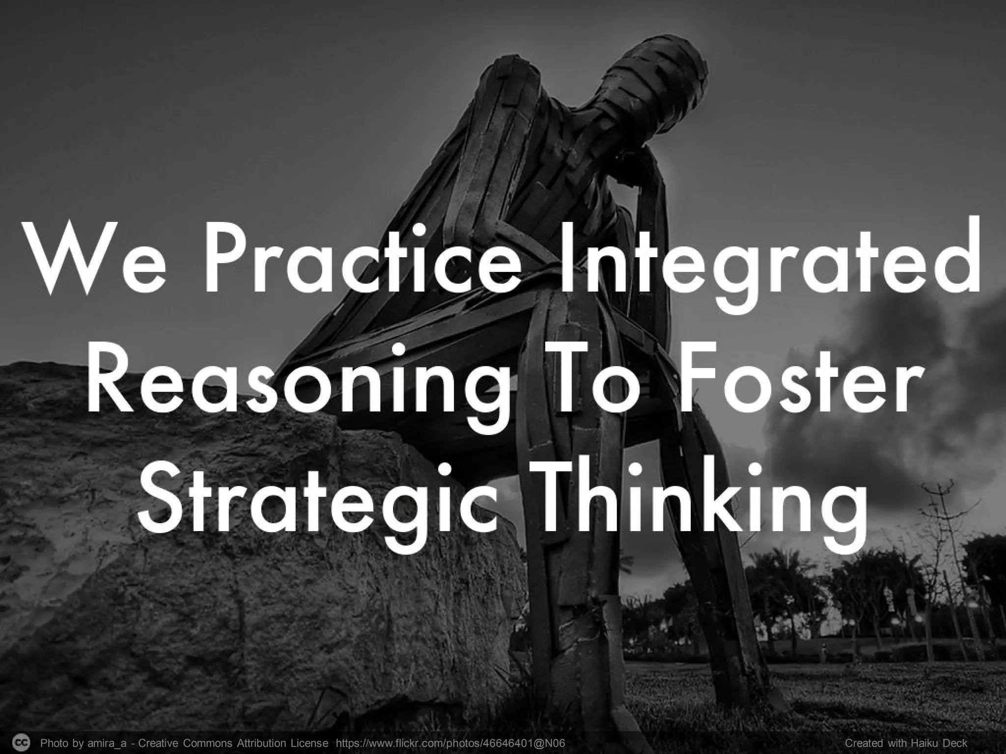 Photo by amira_a - Creative Commons Attribution License https://www.flickr.com/photos/46646401@N06 Created with Haiku Deck
 