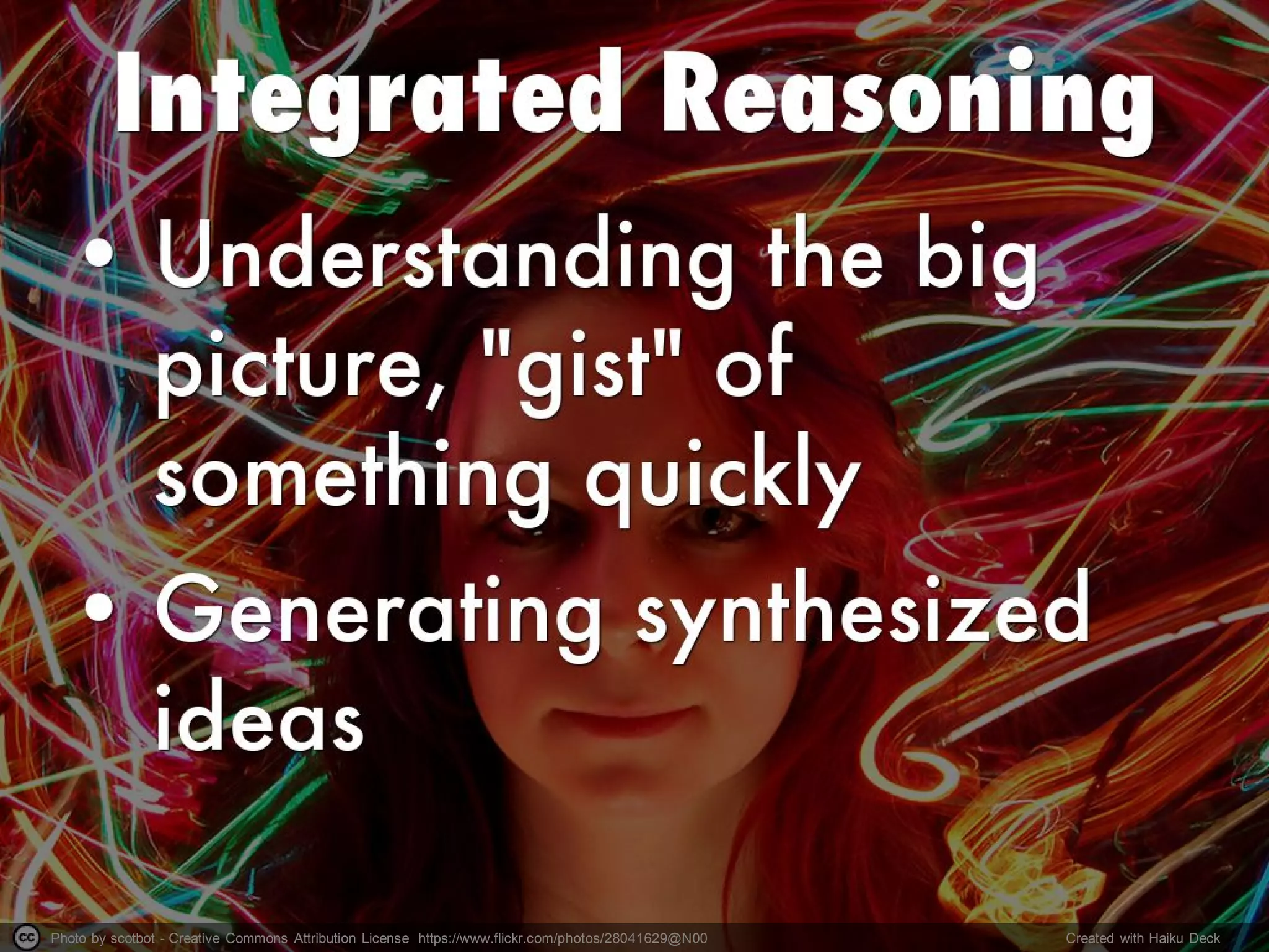 Photo by scotbot - Creative Commons Attribution License https://www.flickr.com/photos/28041629@N00 Created with Haiku Deck
 